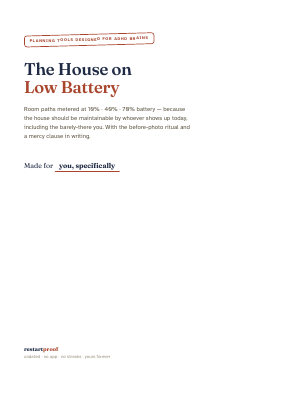 Cover of The House on Low Battery