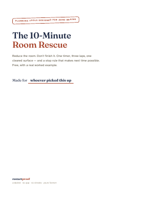 Cover of The 10-Minute Room Rescue