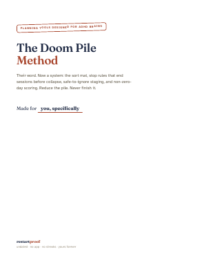 Cover of The Doom Pile Method