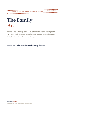 Cover of The Family Kit