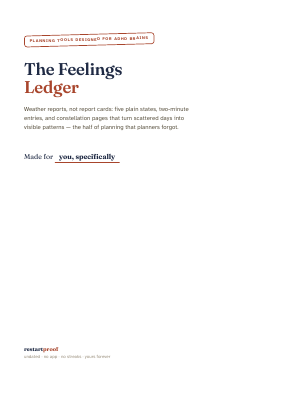 Cover of The Feelings Ledger