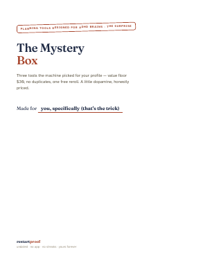 Cover of The Mystery Box