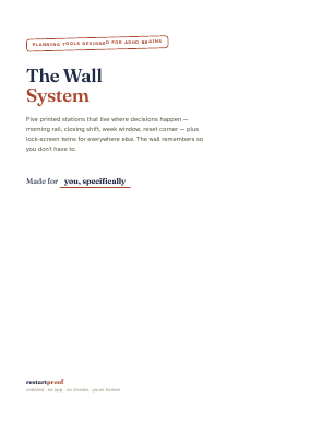 Cover of The Wall System